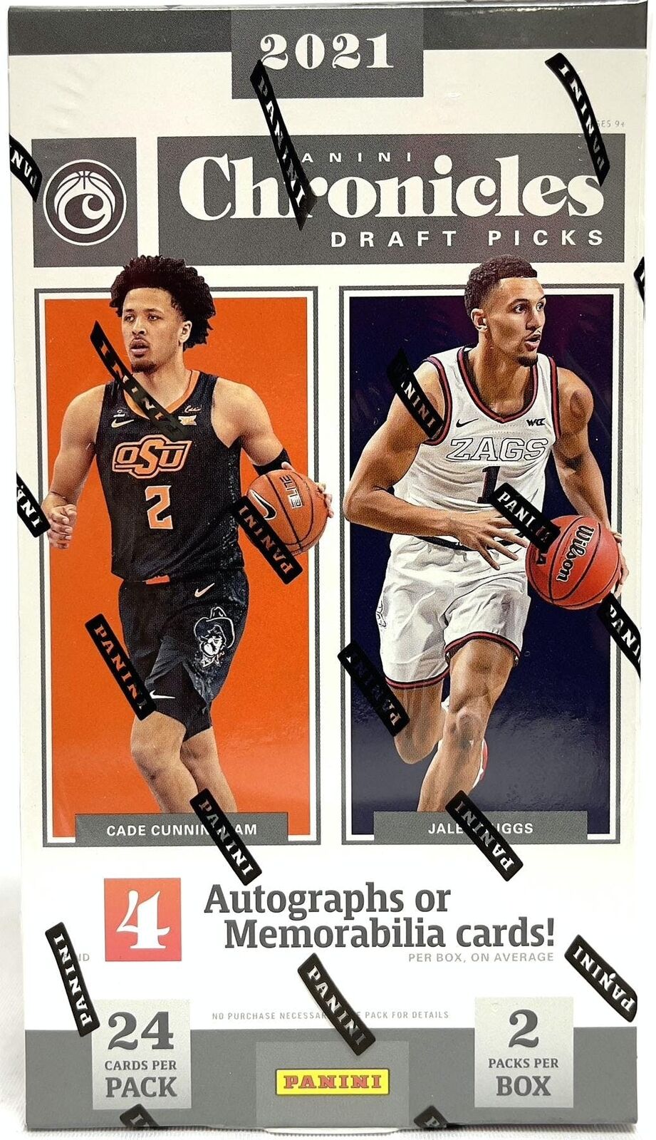 2021-22 PANINI CHRONICLES DRAFT BASKETBALL HOBBY BOX